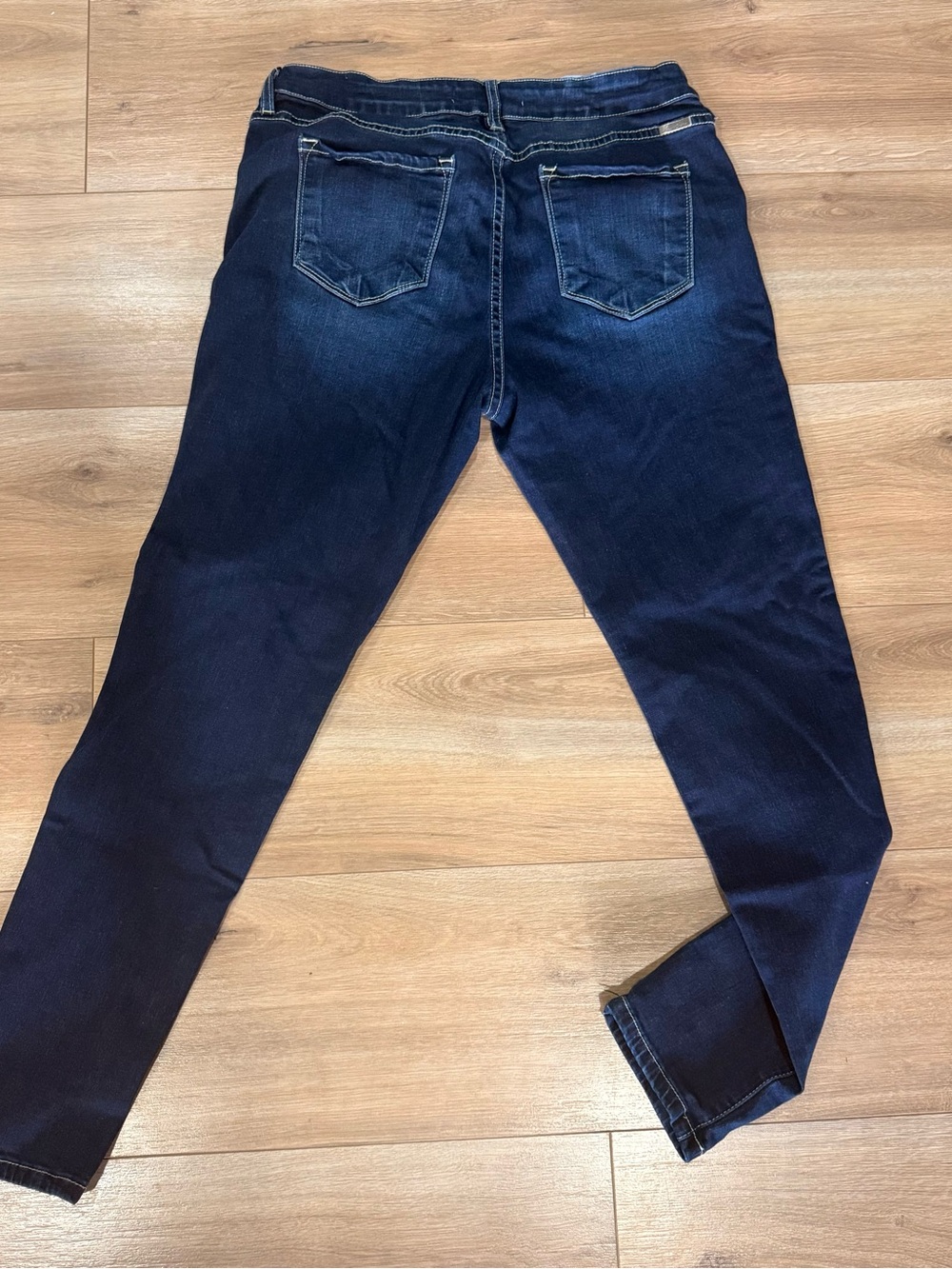 KanCan Navy Blue High-Rise Skinny Jeans 15/31 - Picture 2 of 7